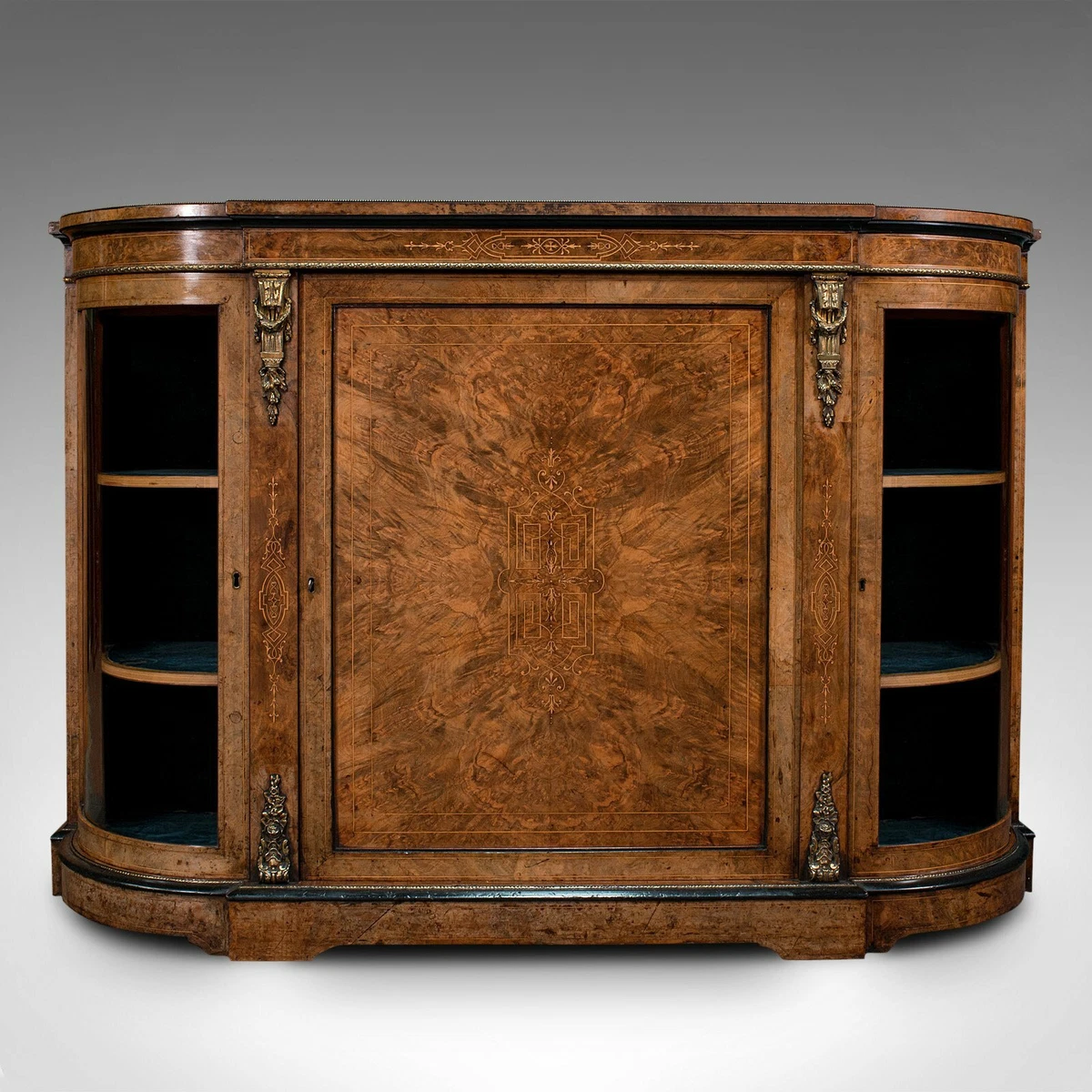 Antique credenza cabinet deals