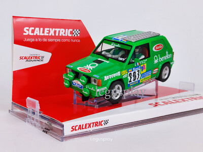 Slot Car SCX Scalextric U10498S300 Fiat Panda - Paris Dakar '84 Fabriffe-Devoyon