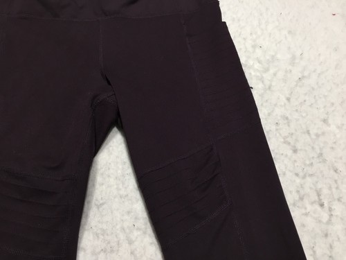 Active Life Ankle Pants Womens XL Black Textured Leg Pockets Stretch - Picture 6 of 16