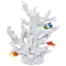 kathson Artificial Coral Ornament Resin Coral Decor for Fish Tank Underwater ...