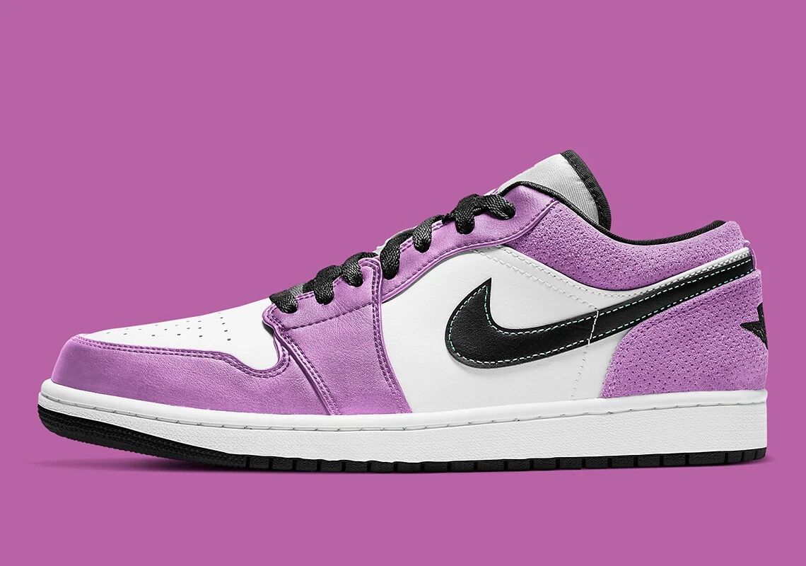 nike air jordan 1 low violet shock