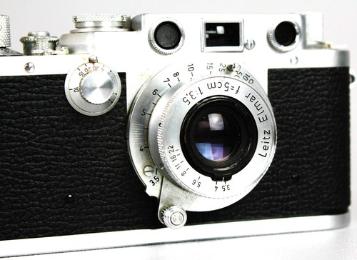 Leica IIIf Viewfinder 35mm camera, SN 609854 c 1951-52, 50 mm, f 3.5 Leitz Elmar - Picture 5 of 8