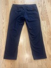 Lauren Ralph Lauren Pants Mens 36x30 Navy Solid Dress Flat Front Straight Leg — photo 5