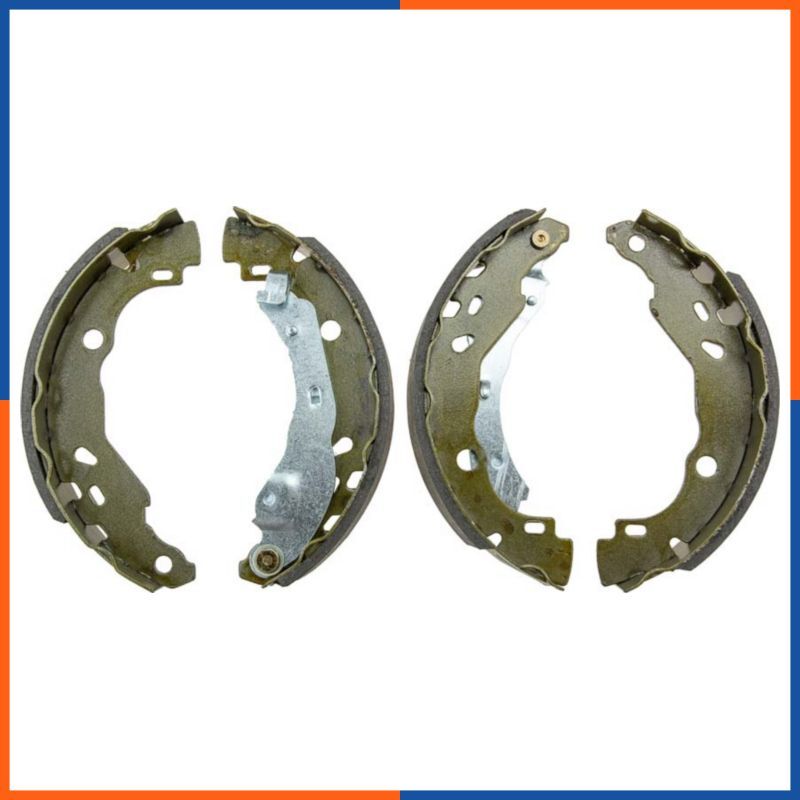 Mâchoires de frein pour DACIA 1606631180 - Garniture anti-bruit haute friction 38mm