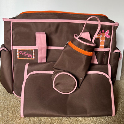 Little (L'il) Bundles Safari Carry All Diaper Bag