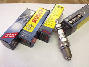 Bosch Platinum Iridium Spark Plug Super Plus Fgr7dqp Set Of 4