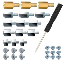 PCIe NVMe M.2 SSD Mounting Screws Kit for Asus Gigabyte ASRock Msi Mother 30PCS