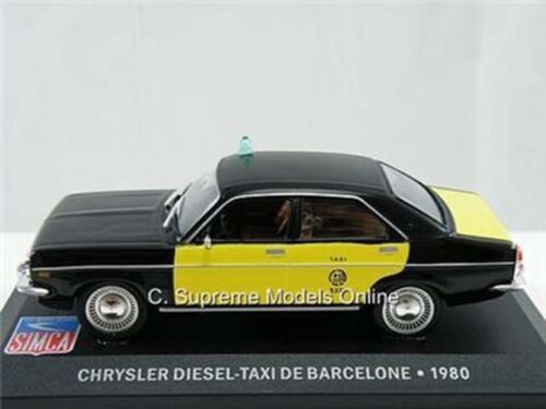 CHRYSLER DIESEL TAXI DE BARCELONE 1980 CAR MODEL 1/43 4 DOOR EXAMPLE T3412Z ^**^ - Picture 3 of 5