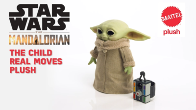 Star Wars Grogu, The Child, 12-in Plush Motion RC Toy Remote