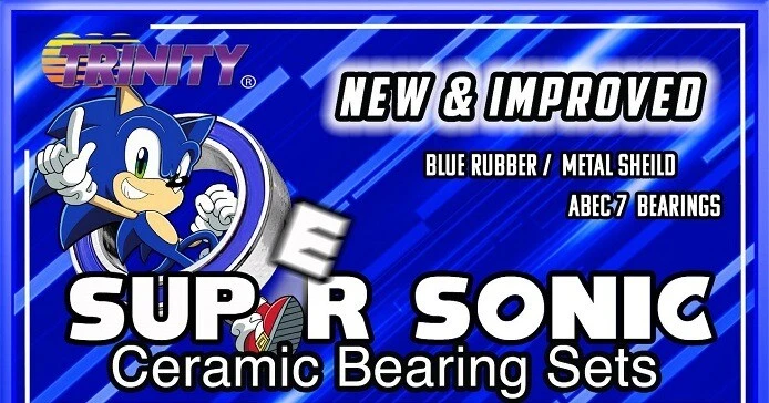 Trinity Super Sonic Ceramic Bearing Set for Team Associated DR10 Drag TEP3202 - Image 2 of 2