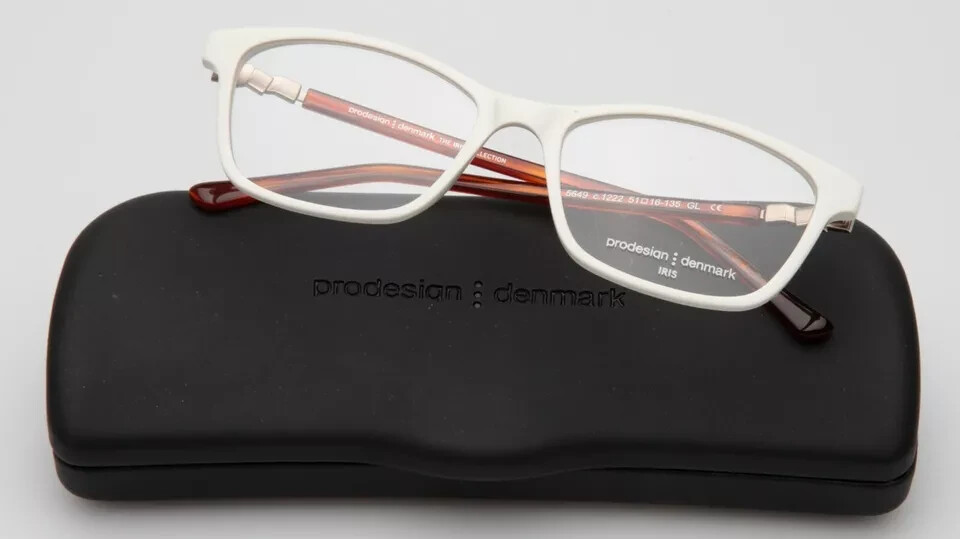 Lunettes Prodesign Denmark 5649 la solution optique blanche pour petit visage féminin