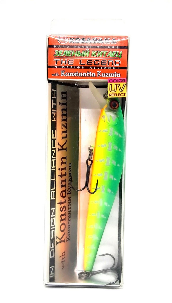 KOSADAKA THE LEGEND ZLN XS 118F FLOATING FISHING BAIT MINNOW LURE 118mm 19g