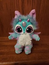 Moose Toys Magic Mixies Interactive 7" Blue Pink Plush Doll Lights Sounds