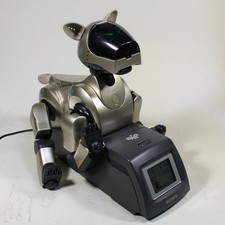 Sony Aibo ERS-210 2nd Gen Gold Robot Pet Dog Battery Cell Replaced 