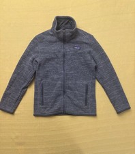Patagonia Kids Youth Better Sweater full zip Fleece Heather Gray Size Sm 7-8 