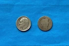 2 1900 - 1947 Roosevelt Dime 10c - 90% Silver US Dime 10 Cent Blue Lot 5