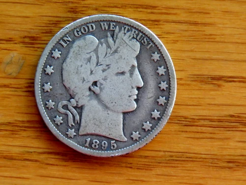 1895-O Barber Half Dollar — photo from the most recent tracked eBay sale
