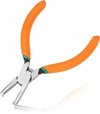 5-Inch Transverse End Cutter SMT/SMD Chip Side Cutting 5'', Orange & Green 