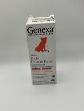 Genexa Kids Pain And Fever Acetaminophen Blueberry 4 Oz Kids 2-11