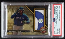 Marketplace image: 2024 Chrome Topps Authentics Superfractor 1/1 Salvador Perez #TCA-SP PSA 8 0ne6