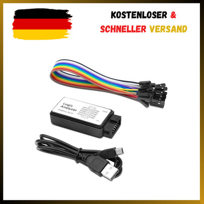Logic Analyzer 8-Kanal USB Gerät 24MHz UART IIC SPI Debug kompatibel Arduino