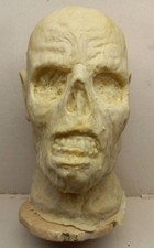 ZOMBIE FACE 10 RAW BLANK MASK PROP LATEX HALLOWEEN HAUNT HAND MADE HORROR