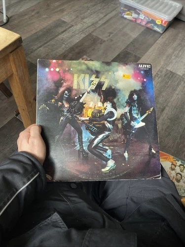 KISS Alive! 1975 Casablanca NBLP 7020 Vinyl 2xLP Vintage Record Gene Simmons