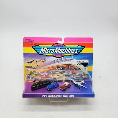 Micro Machines Decades: The '30s #27 Mini Vehicles Set 75030 1995 New OLD STOCK