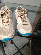 Nike Mens Low Top Athletic Sneaker Beige/Blue...