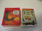 1984 Fleer DRAGON'S LAIR Near Complete Set of Sticker Cards & Scratch Off Mazes