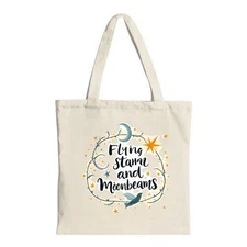 Star Tote Bag - Canvas Reusable Multifunctional for Shopping & Travel Features