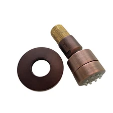 Signature Hardware 329642 Single Function Round Brass Body Spray -Oil Rub Bronze