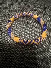 1 SET - Bracelet- Made in NEPAL - 100 Handmade seed beaded Bangle Gift