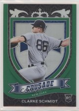 2021 Panini Chronicles Crusade Green Prizm 36/75 Clarke Schmidt #17 fm0
