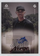 2021 Panini Chronicles Luminance Auto Red /100 Norge Vera #LA-NV Auto wd7
