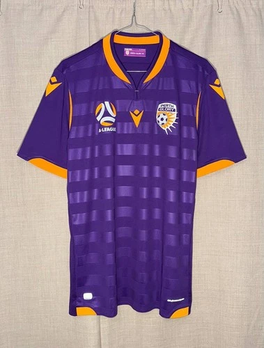 PERTH GLORY 2020 2021 Home Football Shirt Soccer Jersey Macron