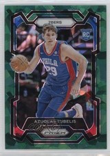2023-24 Panini Prizm Green Ice Prizm Azuolas Tubelis #283 1c5x