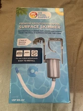 U.S. Pool Supply Premium Above Ground Pool Surface Skimmer, Wall Mount, Cleaner