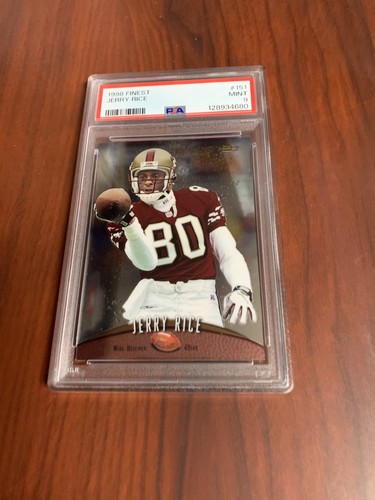 1998 Topps Finest Jerry Rice HOF #151 PSA 9