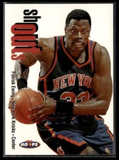 1998-99 Hoops #4 SO Patrick Ewing Shout Outs Knicks Basketball Card 3202C