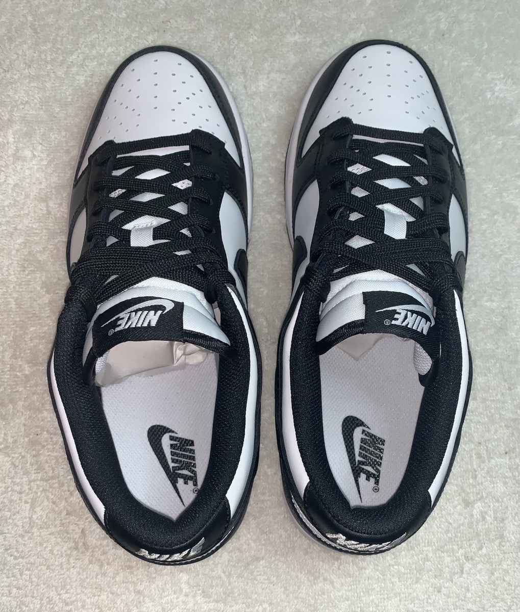 Size 10 - Nike Dunk Low Black White W for sale online | eBay