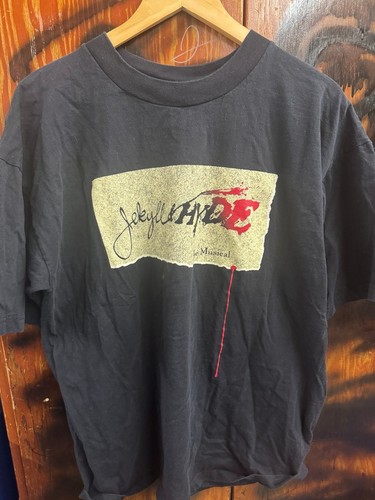 Vintage Jekyll and Hyde Horror Broadway Musical Show Promo Shirt