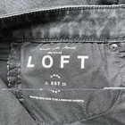 LOFT Women’s Black Wash Curvy Skinny Denim Jeans - Size 14 - VGUC - Stretch — photo 4