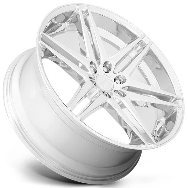 26x10"Dub Wheels Dirty Dog S265 Chrome Rims (A01) Foto 2 de 2