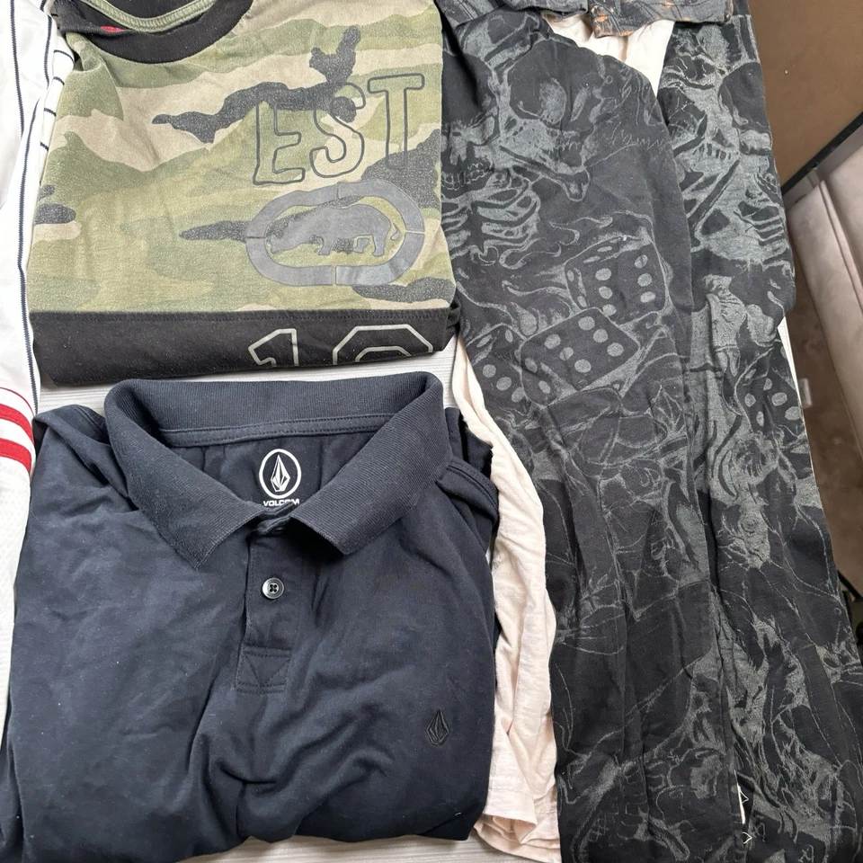 Lote de ropa vintage para hombre Y2K 00s 90s paquete DC Obey Ecko Tapout furgonetas 14 artículos Foto 3 de 4