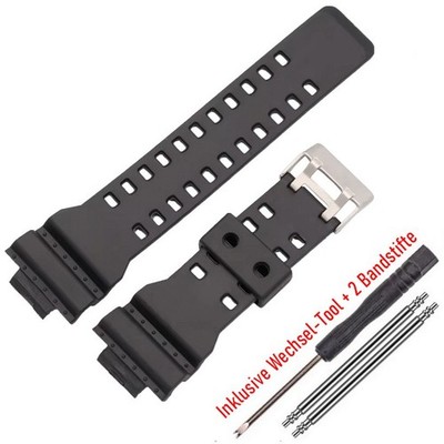   Uhrenarmband passend für CASIO G-Shock GA-100 GA-110 GA-120 GD-100 GA-110C NEU
