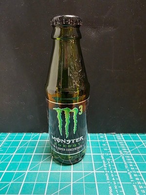 Monster Energy M3 Super Concentrate 5oz Collectible Sealed Glass Bottle 2010