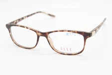 NEW ELLE EL13460 TT TORTOISE GOLD AUTHENTIC EYEGLASSES 53-17