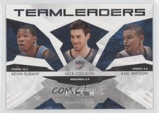 2009 Rookies & Stars Team Leaders Kevin Durant Earl Watson Nick Collison #21 0d9