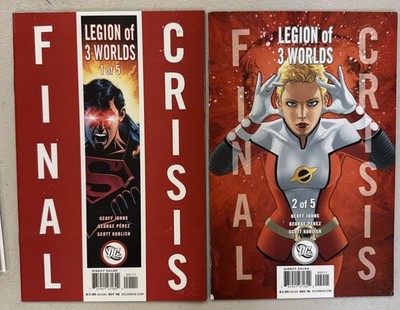 Final Crisis: Legion of Three Worlds #1-2 CVR A George Perez FN (2008)